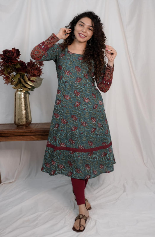 Designer Kurthi(Code-1571 BK)