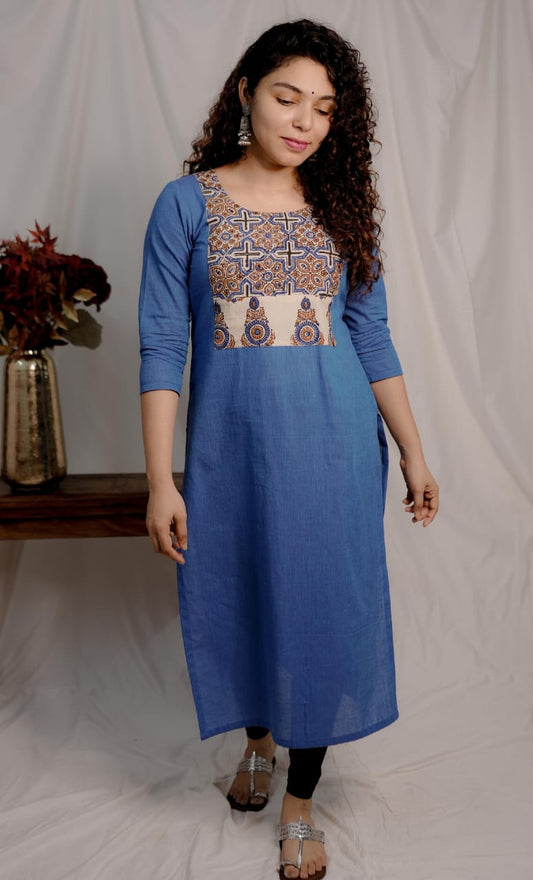 Designer Kurthi(Code-1582 BK)