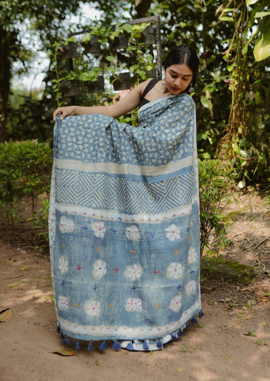 Tussar Silk Saree(09 SS)