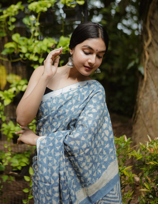 Tussar Silk Saree(09 SS)