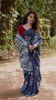 Indigo Cotton Saree(CS 14)