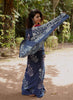 Indigo Cotton Saree(CS 14)