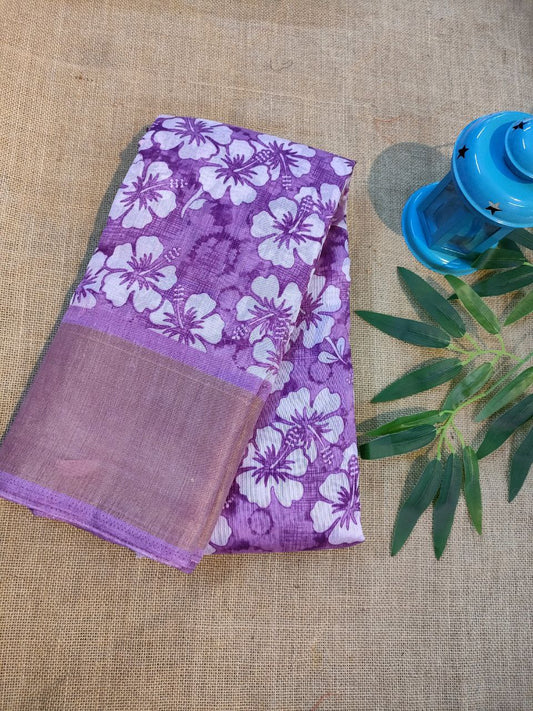 SEMI SILK SAREE-(SR72)