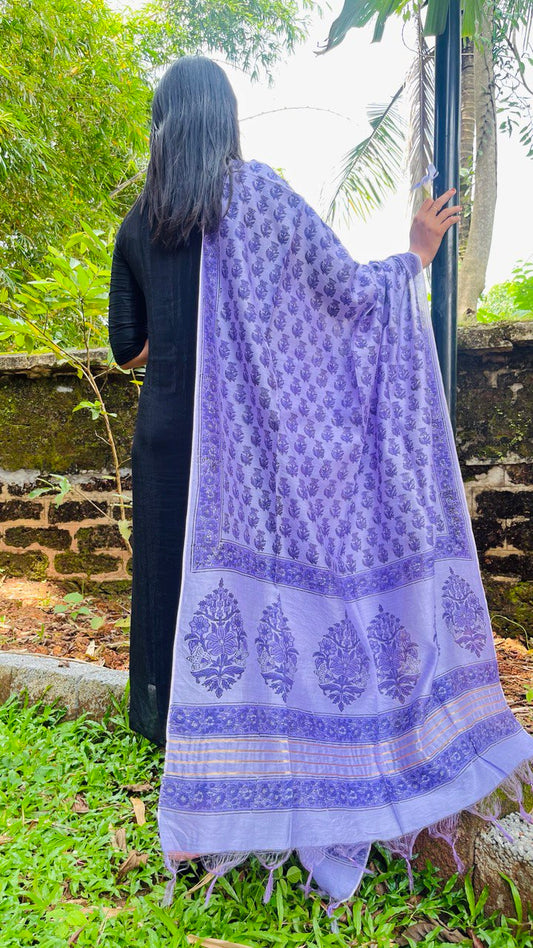 CHANDERI SILK DUPATTA-(DP70)