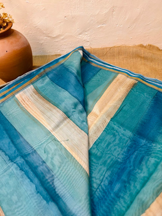 CHANDERI SILK SAREE-(M16)